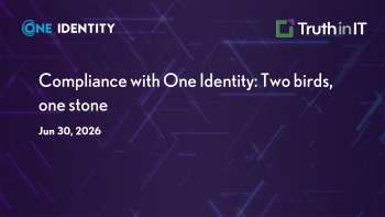 One Identity: Proactive Compliance & Breach Prevention Strategies