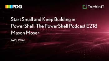 Building PowerShell Skills Through Community & Consistency