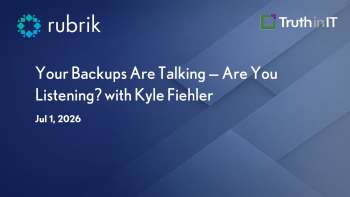 Rubrik: Backups as Security Telemetry