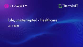 Claroty: Cyber-Physical Systems Protection for Healthcare