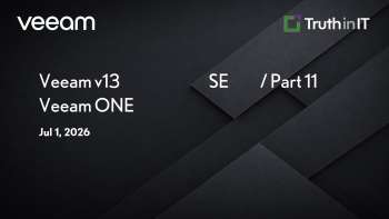 Veeam ONE v13: Monitoring & Intelligence Features