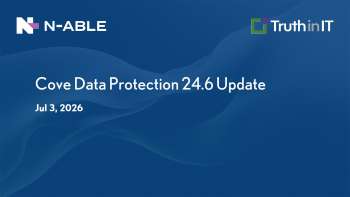 N-Able: What's New in Cove Data Protection 24.6