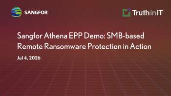SMB Ransomware Protection Demo: Sangfor Athena EPP