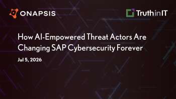Onapsis: How AI Is Transforming SAP Cybersecurity Threats