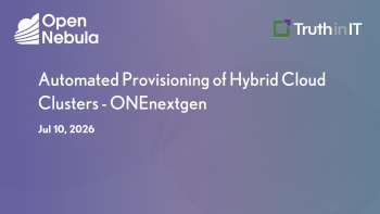 Automated Multi-Cloud Provisioning with OpenNebula