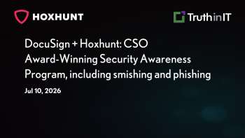 HoxHunt: DocuSign's Award-Winning Phishing Awareness Program