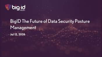 BigID Data Security Posture Management Platform Overview