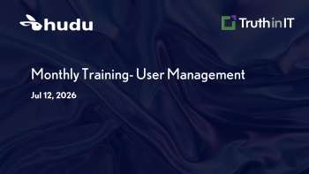 User Management in Hudu: Permissions, Groups & Sharing