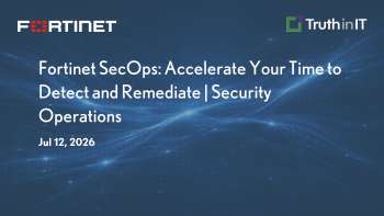 Fortinet: AI-Powered Security Operations for Faster Threat Detection