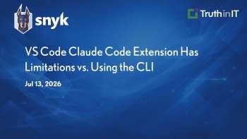 Snyk: Claude Code VS Code Extension vs. CLI Limitations