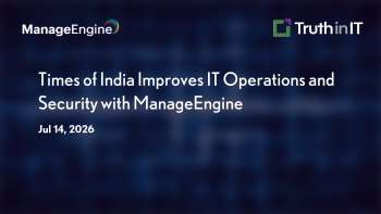 Times of India Streamlines IT Operations with ManageEngine