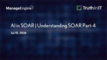 ManageEngine: AI's Real Role in SOAR Platforms