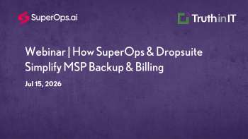 Simplifying MSP Backup Monitoring with SuperOps & Dropsuite
