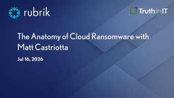 Rubrik: Cloud Ransomware Anatomy: Threats & Recovery Strategies