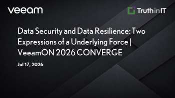 Veeam: Why Data Security and Resilience Must Converge