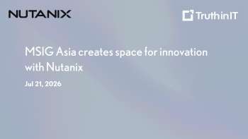 MSIG Asia Migrates 2,000 VMs from VMware to Nutanix AHV