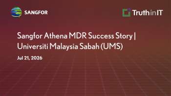 Sangfor: How UMS Strengthened Cybersecurity with MDR