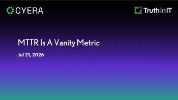 Cyera: Why MTTR Is a Misleading Vulnerability Metric