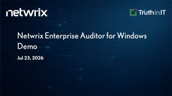 Windows Security Auditing with Netwrix Enterprise Auditor