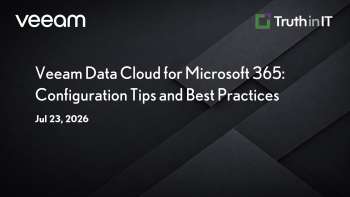 Configuration Tips & Best Practices for Veeam Data Cloud
