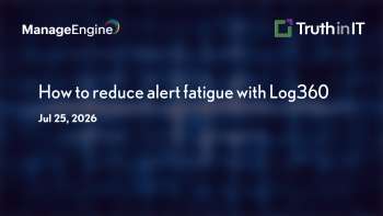 ManageEngine: Reducing Alert Fatigue with Smart Thresholds in Log360