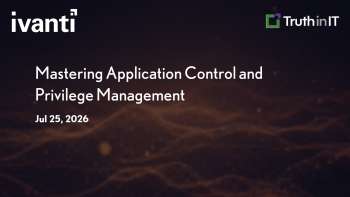 Application Control & Privilege Management with Ivanti
