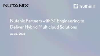 Nutanix: ST Engineering Partnership for Hybrid Multicloud in APAC