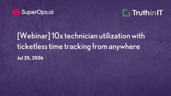 SuperOps: 10x Technician Utilization with Ticketless Time Tracking