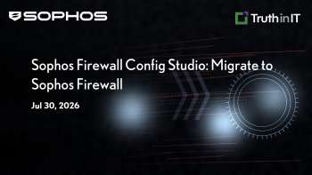 Migrate to Sophos Firewall Using Config Studio