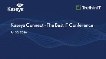 Behind the Scenes at Kaseya Connect