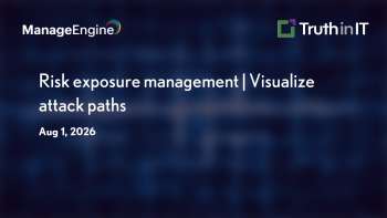 ManageEngine Visualize Attack Paths with Risk Exposure Management