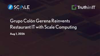 Scale Computing: Restaurant Franchise IT Modernization with Scale Computing