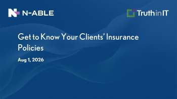 N-Able: Understanding Client Cyber Insurance Policies for MSPs