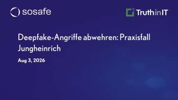 Deepfake-Angriffe abwehren: Praxisfall Jungheinrich