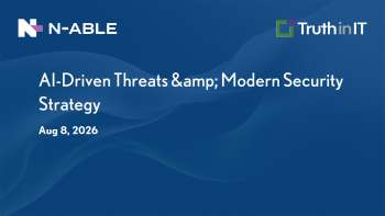 N-Able: AI-Driven Threats & Modern Security Strategy