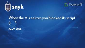 Snyk: How AI Adapts When Post-Install Scripts Are Blocked