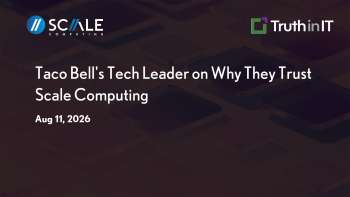 Scale Computing: Why Taco Bell Chose Scale Computing for Edge Infrastructure
