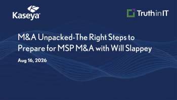 Kaseya: MSP M&A Strategy: 18 Acquisitions in 5 Years