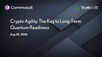 Commvault: Crypto Agility for Post-Quantum Readiness