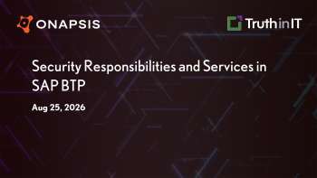 Onapsis: Security Responsibilities and Services in SAP BTP