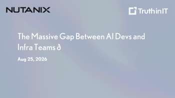 Nutanix: Bridging the AI Developer and Infra Team Gap