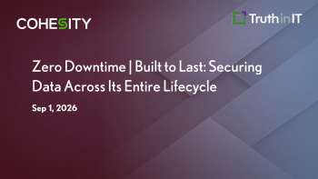 Cohesity: Securing Data Across Its Entire Lifecycle