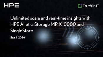 HPE Alletra X10000 & SingleStore for AI Workloads