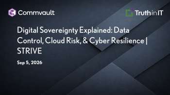 Commvault: Digital Sovereignty: Data Control, Cloud Risk & Cyber Resilience