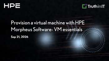 How to Provision a VM with HPE Morpheus VM Essentials
