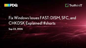 PDQ: DISM, SFC & CHKDSK: Fix Windows Issues Fast