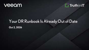 Veeam: Why Manual DR Runbooks Fail & How to Fix Them