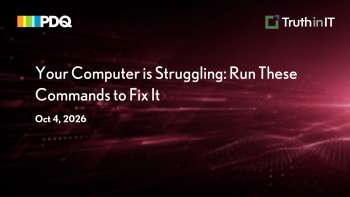 PDQ: Fix Windows Issues: CHKDSK, DISM & SFC in Correct Order