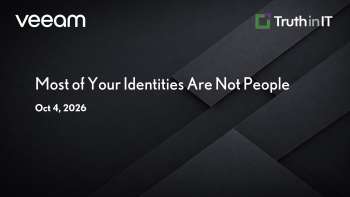 Veeam: Non-Human Identities: What They Are & How to Govern Them