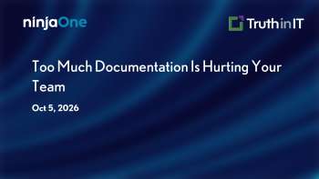 NinjaOne: Why Documentation Culture Matters More Than Volume